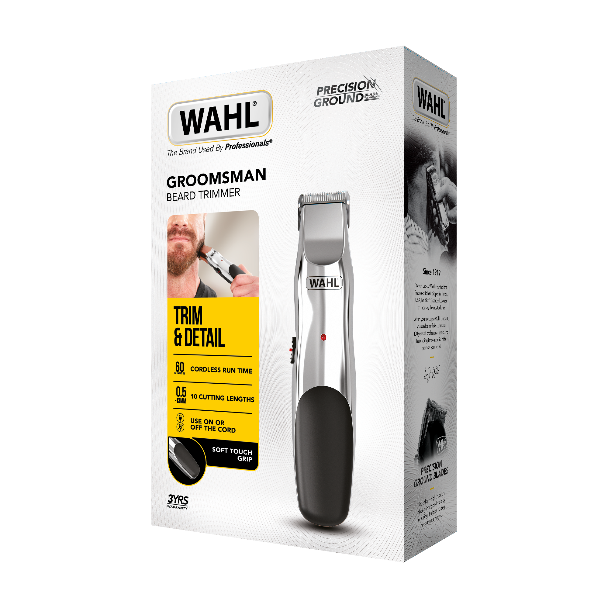 Wahl Groomsman Corded or Cordless Trimmer - Ultimate Hair and Beauty