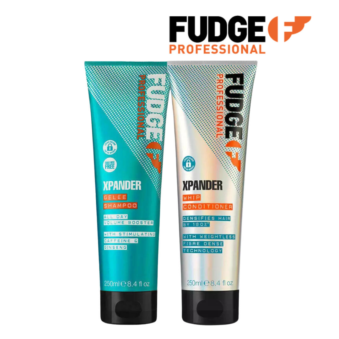 Fudge Professional Xpander Gelee Shampoo Whip Conditioner 250ml Duo