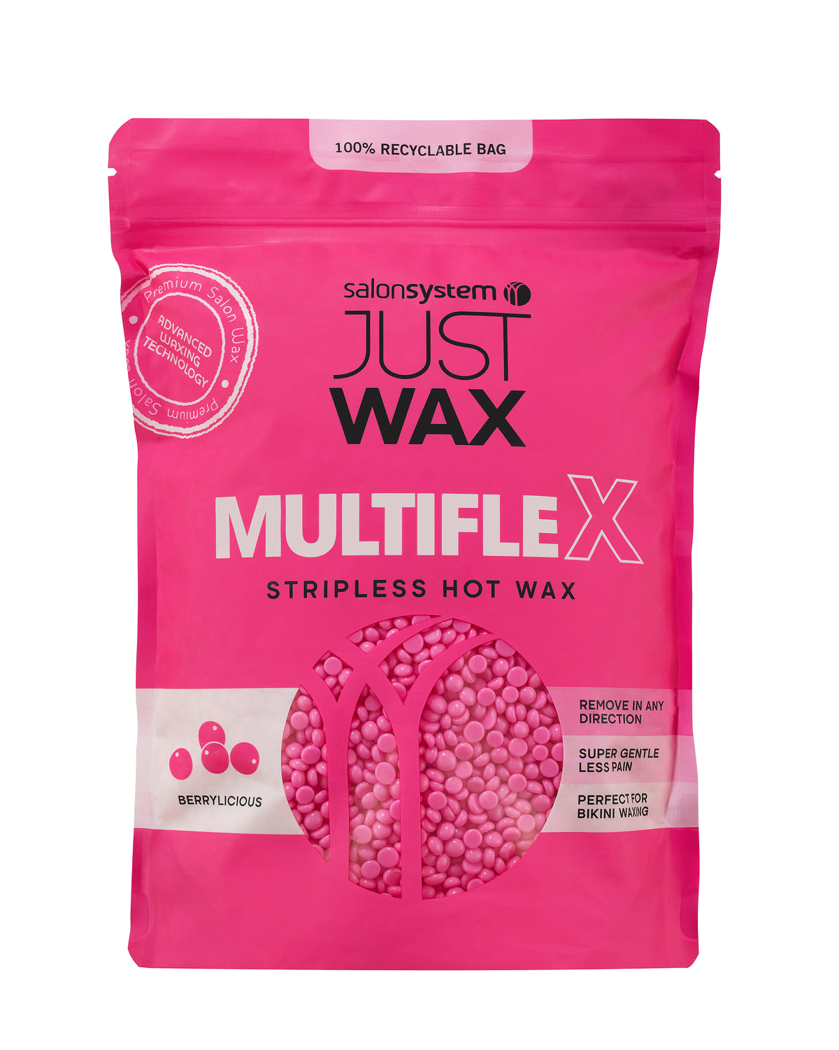 Just Wax Multiflex Berrylicious Beads (700g)