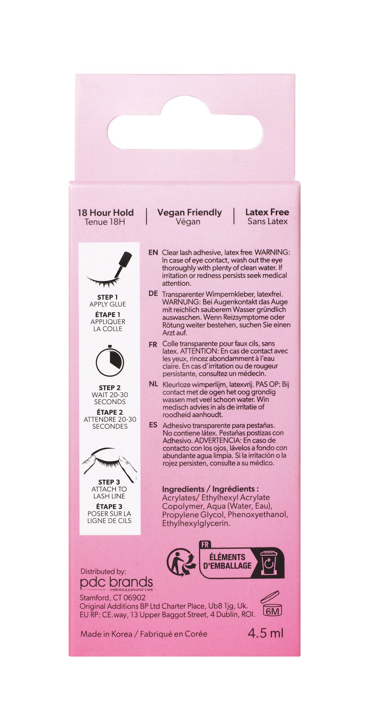 Naturalash Latex-Free Strip Lash Adhesive 4.5ml
