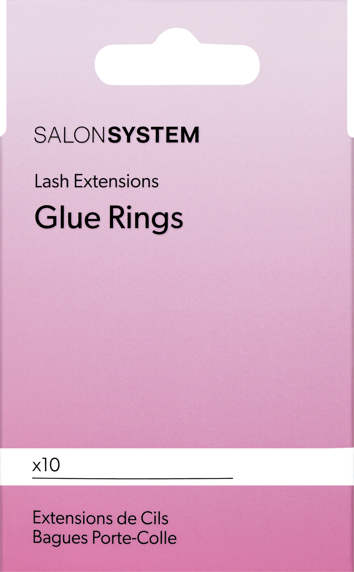 Salon System Marvelash Glue Rings Plus 10 Disposable Cups
