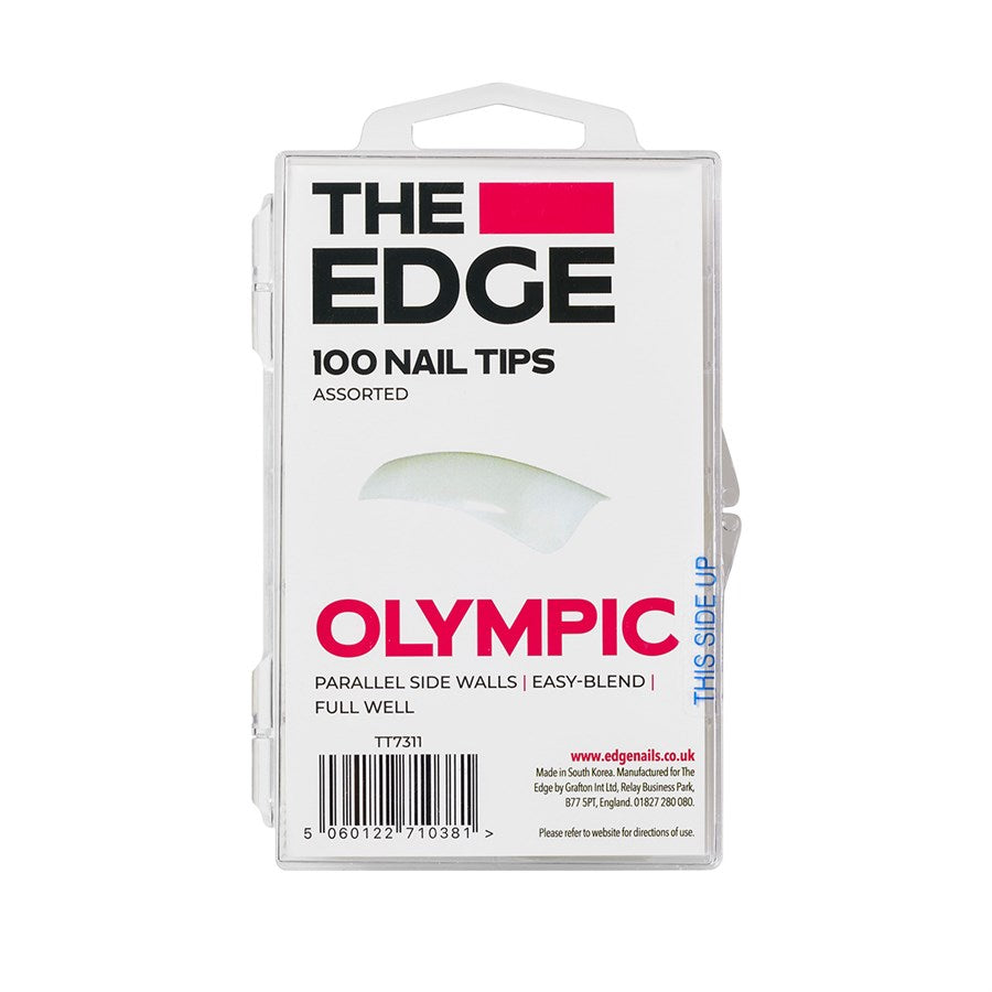Edge Nails Olympic Tips Assorted Pack (x100)