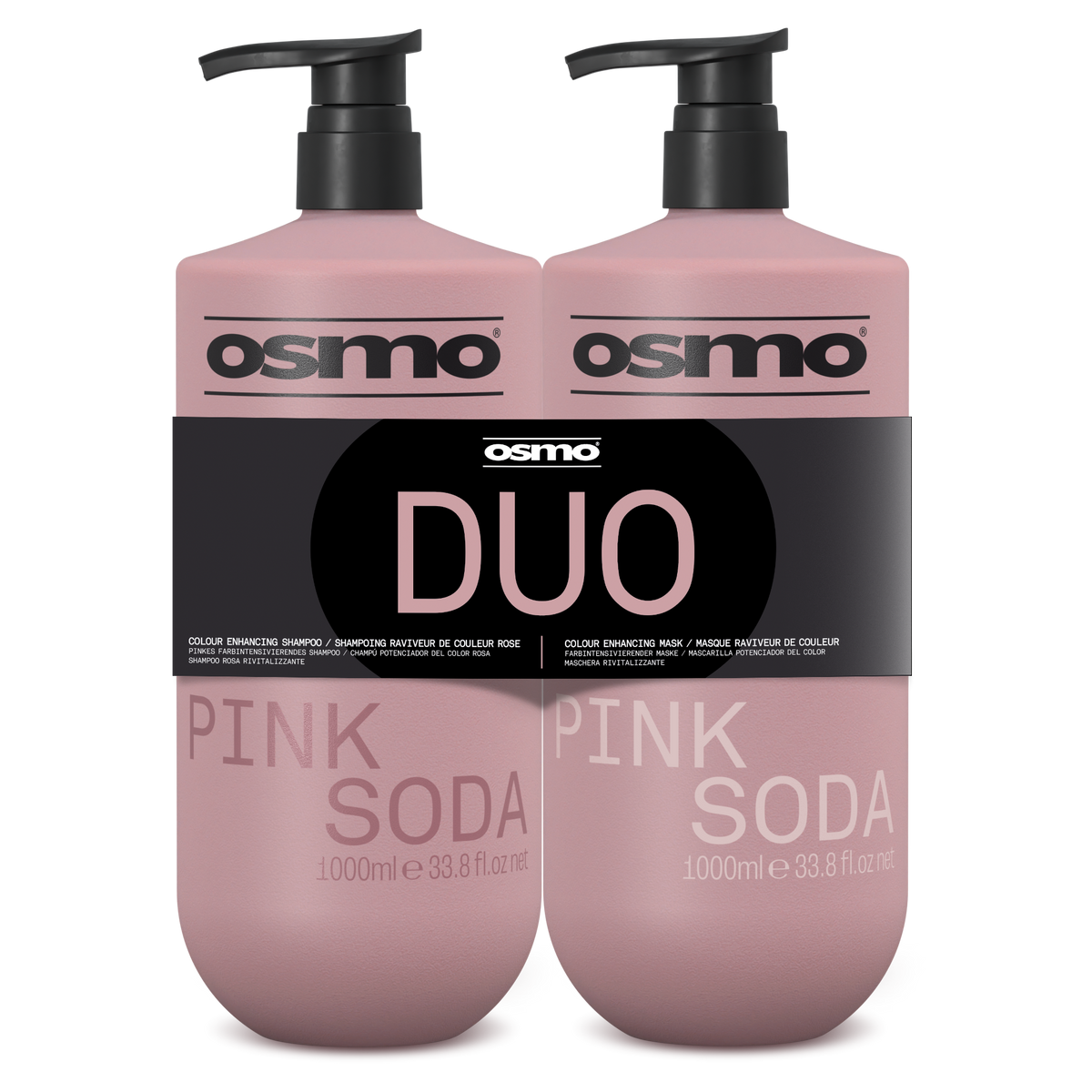 Osmo Pink Soda Shampoo And Mask Duo (2x 1000ml) - view 2