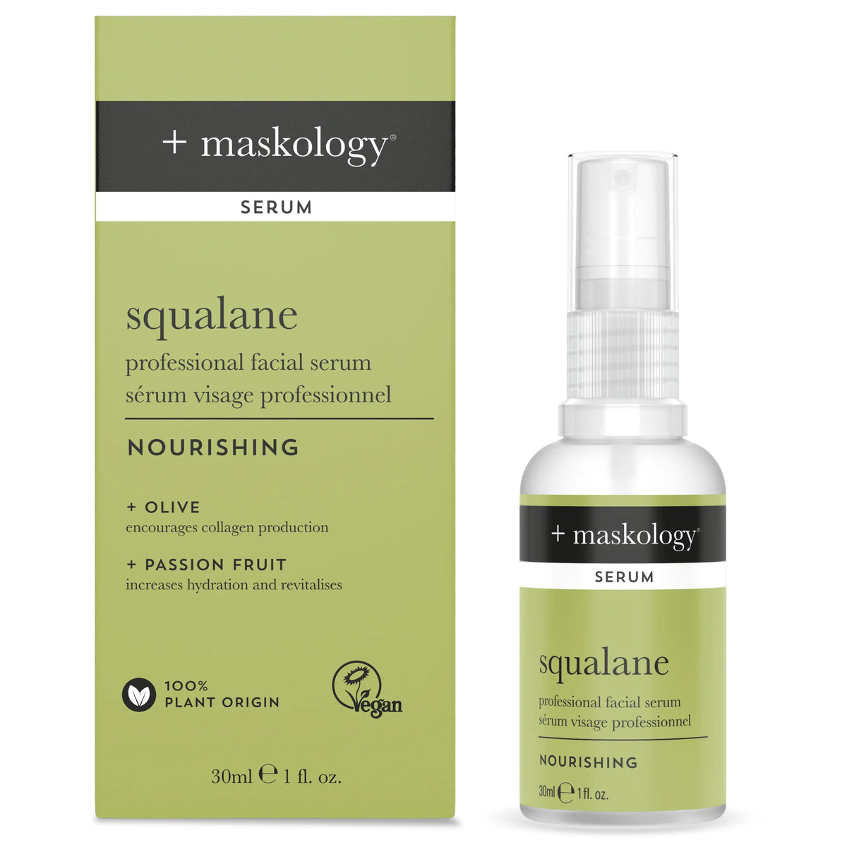 +Maskology Squalane Professional Facial Serum 30ml