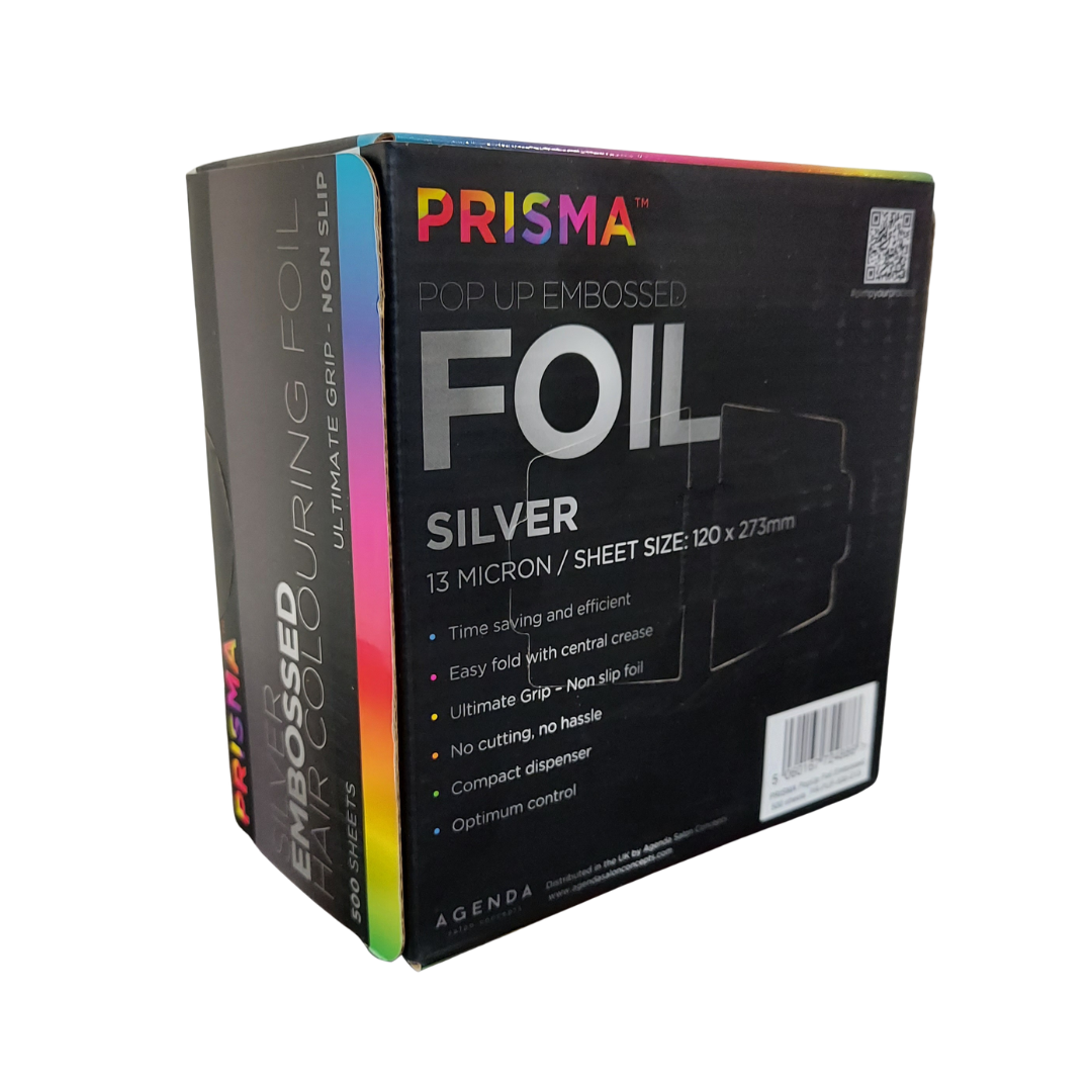 AGENDA PRISMA SILVER Pop Up Embossed Foil 120mm Wide