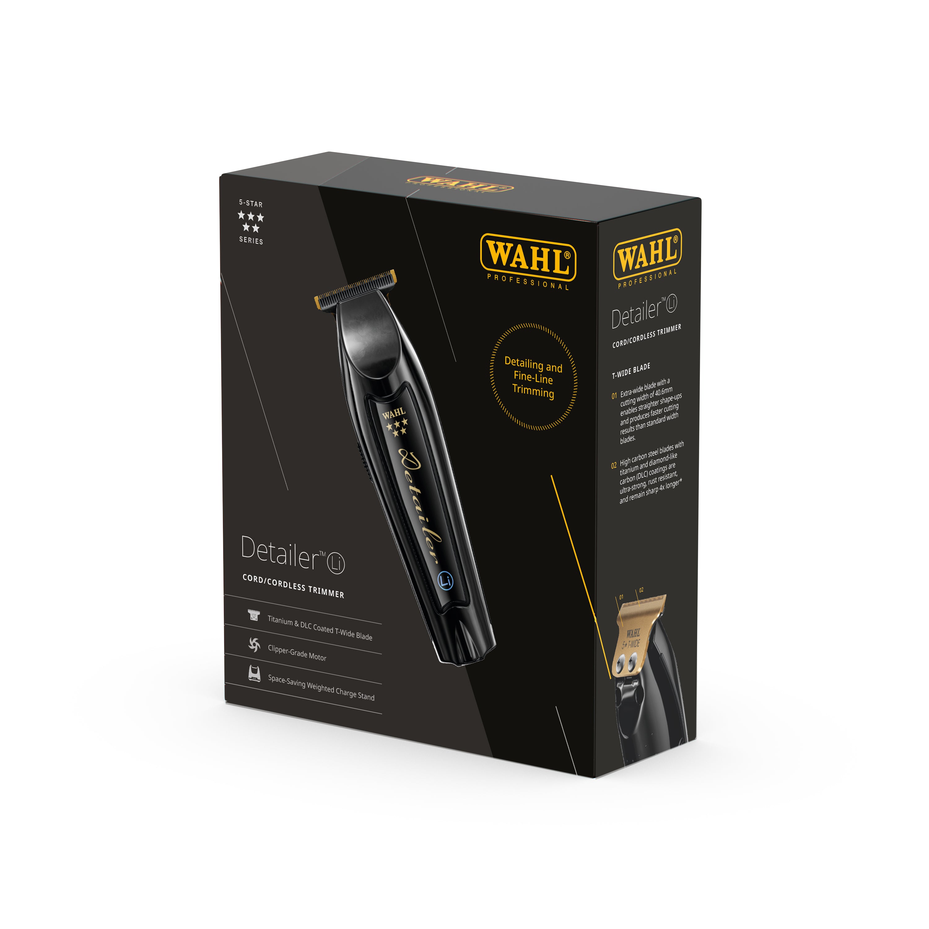 Wahl Black Detailer Li Cord/Cordless Trimmer *2024*