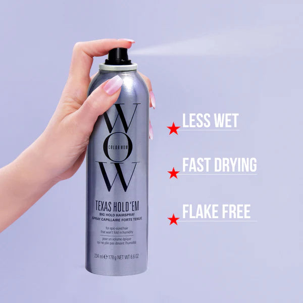 Color Wow Texas Hold 'Em Hairspray 234ml – Ultimate Hair and Beauty