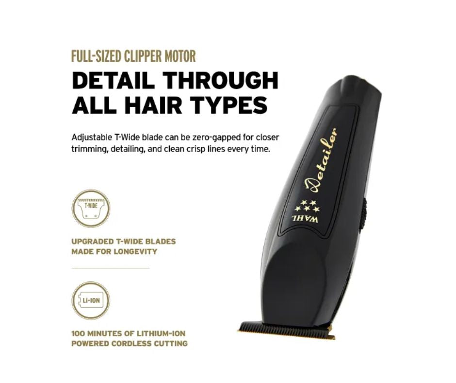 Wahl Black Detailer Li Cord/Cordless Trimmer *2024*