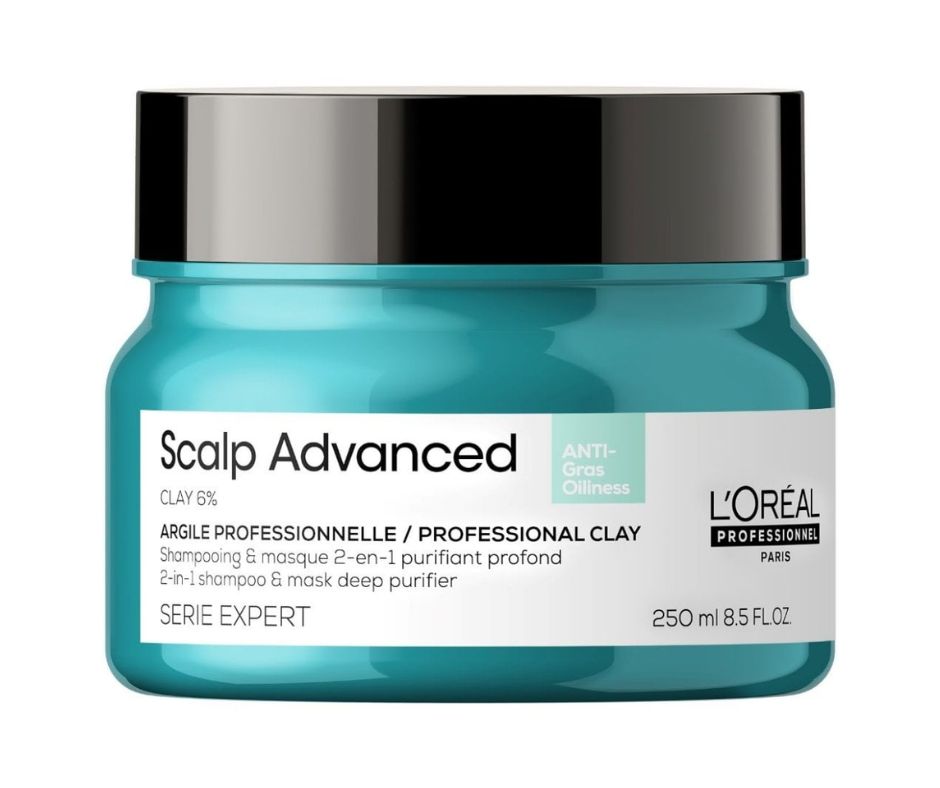 L'Oreal Serie Expert Scalp Advanced Anti-Oiliness 2-in-1 Clay Mask
