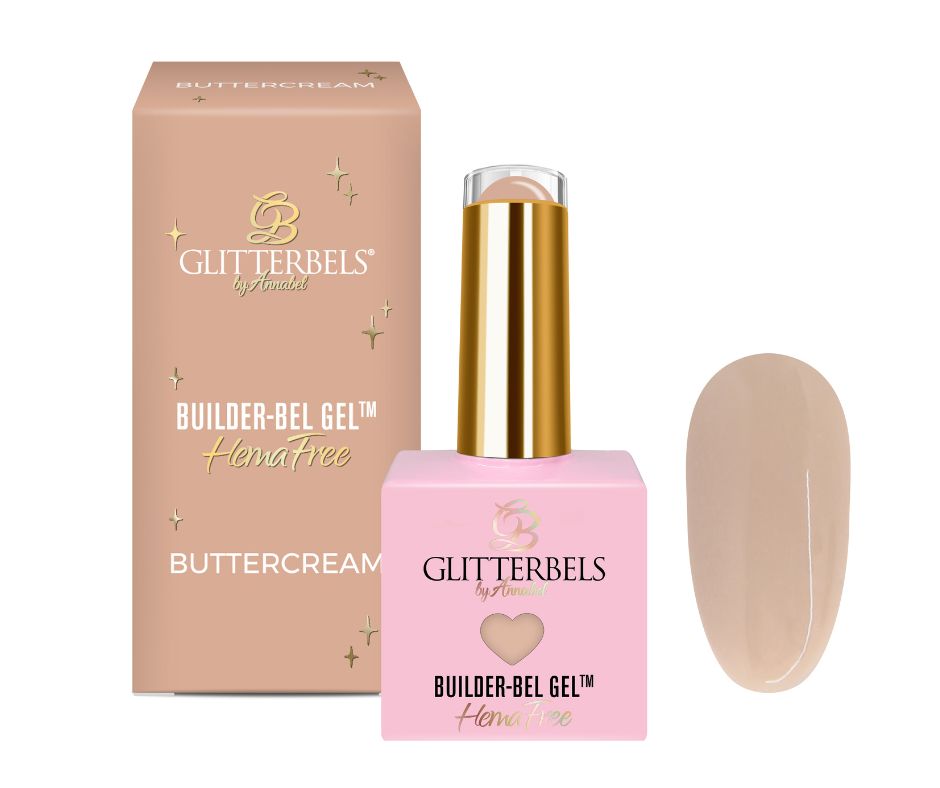 Glitterbels Hema-Free Builder-Bel Gel | Buttercream