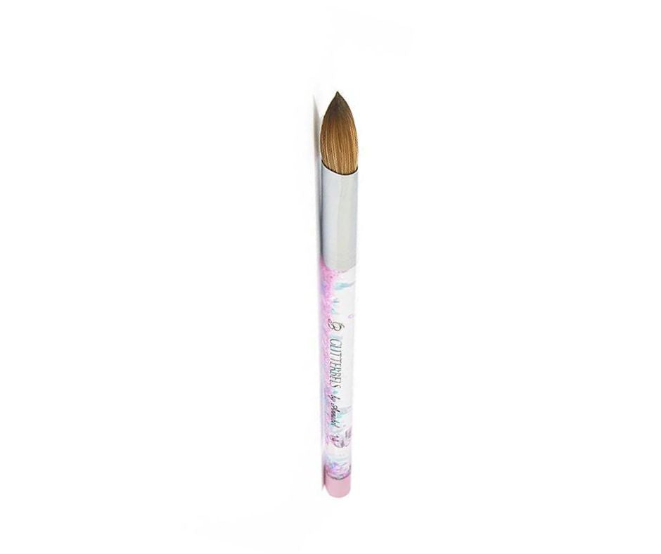 Glitterbels Pinched Pastel Glitter Acrylic Brushes
