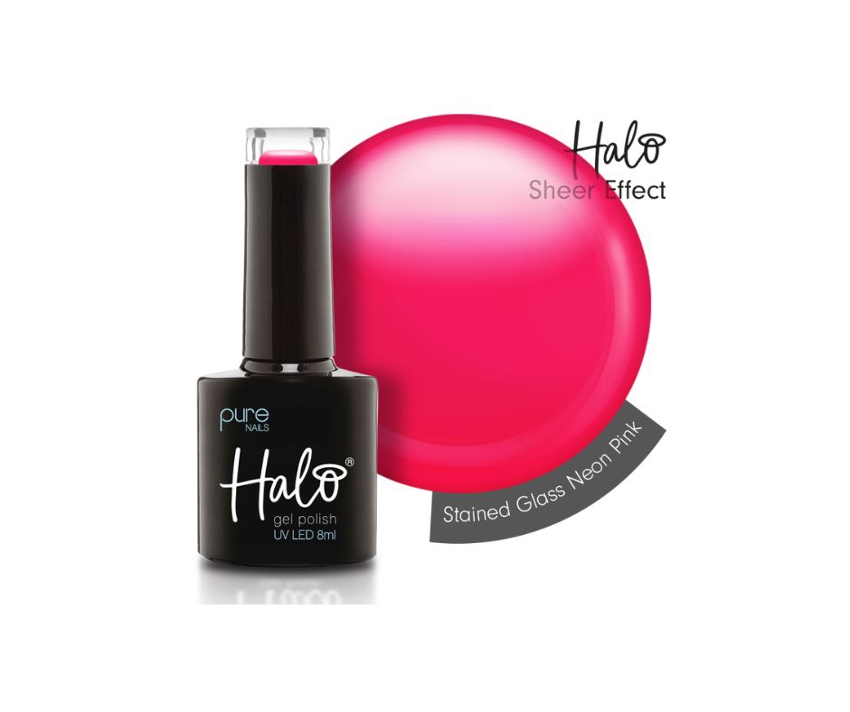 Halo 'The Stained Glass' Collection | Neon Pink