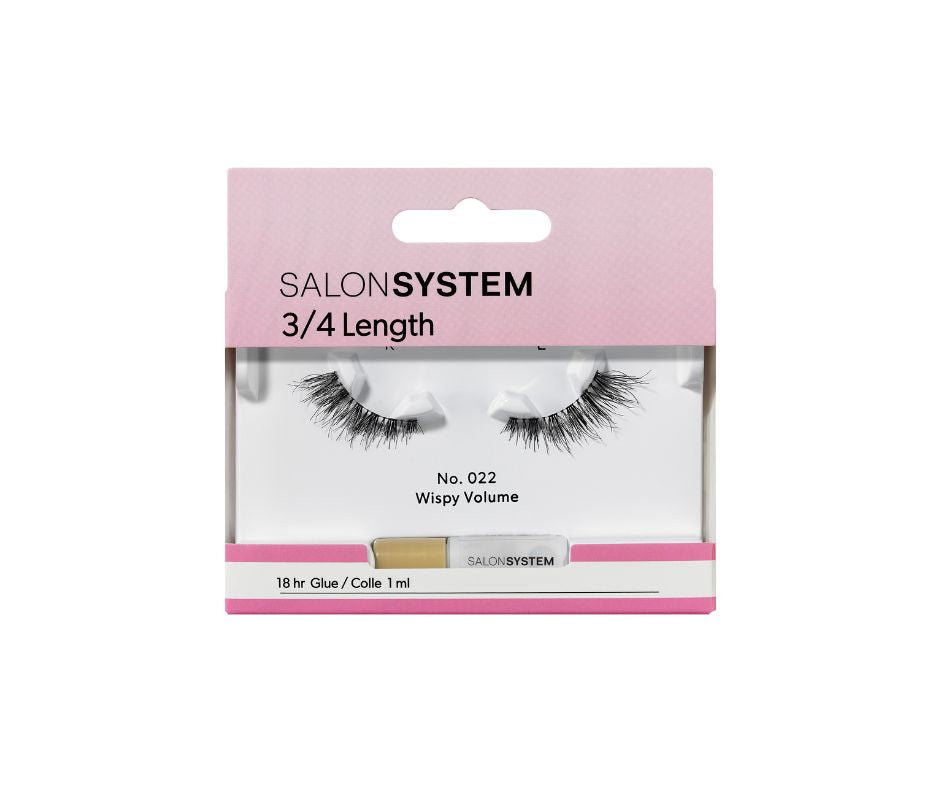 Salon System Strip Lash 022 (3/4 Length)