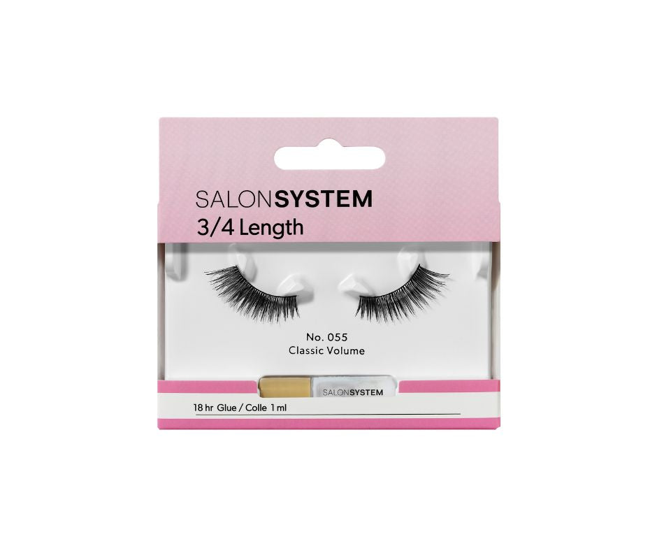 Salon System Strip Lash 055 (3/4 Length)