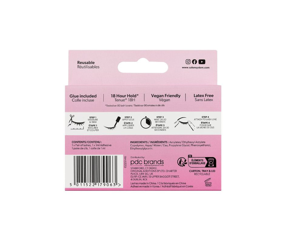 Salon System Strip Lash 212 Intense