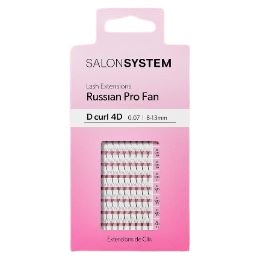 Salon System | Pro Fan D-Curl 4D 8-13mm