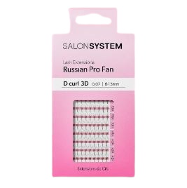 Salon System | Pro Fan D-Curl 3D 8-13mm