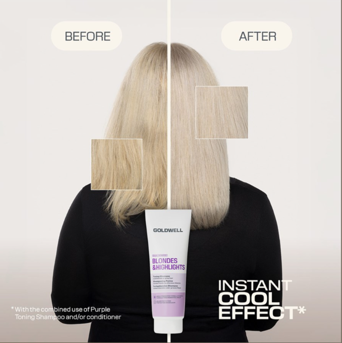 Goldwell DS Blondes & Highlights Toning Shampoo 250ml