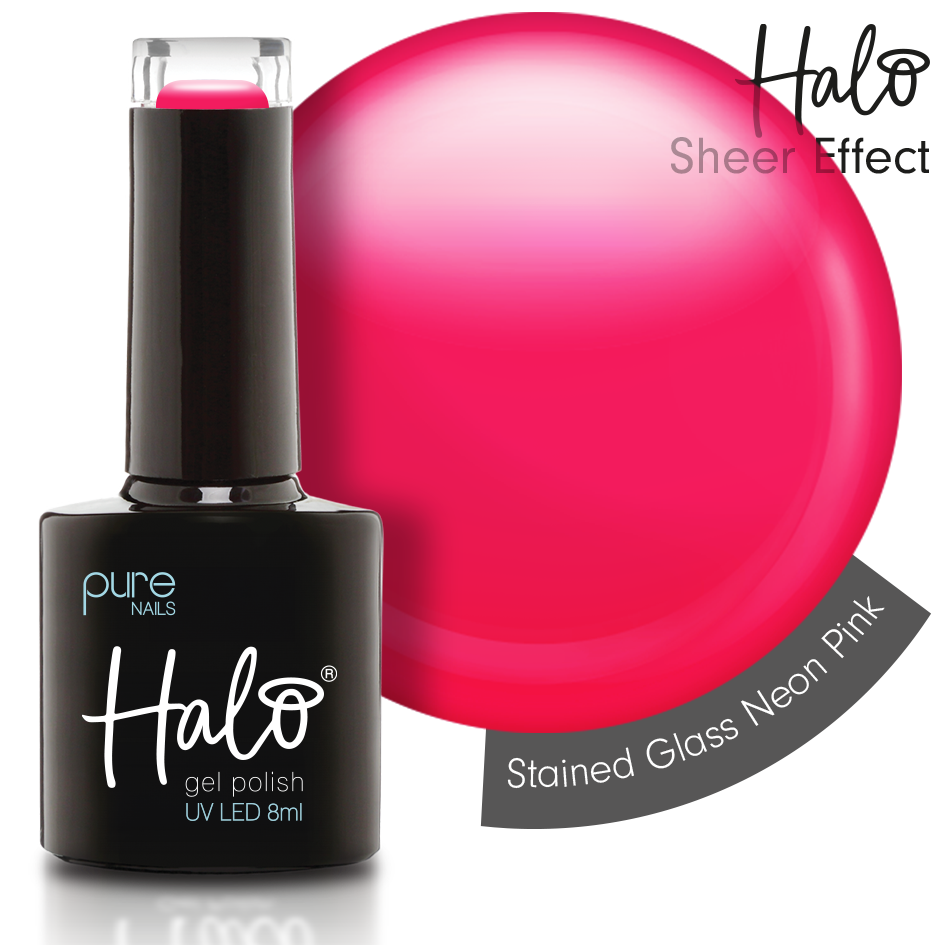 Halo 'The Stained Glass' Collection | Neon Pink