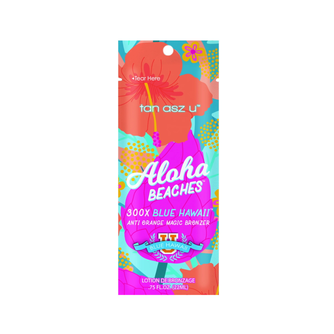 Tan Asz U Aloha Beaches 300X Blue Hawaii Anti-Orange Magic Bronzer