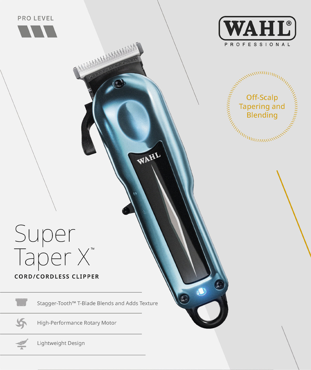 Wahl Super Taper X Corded/Cordless Clipper (2025) - view 6