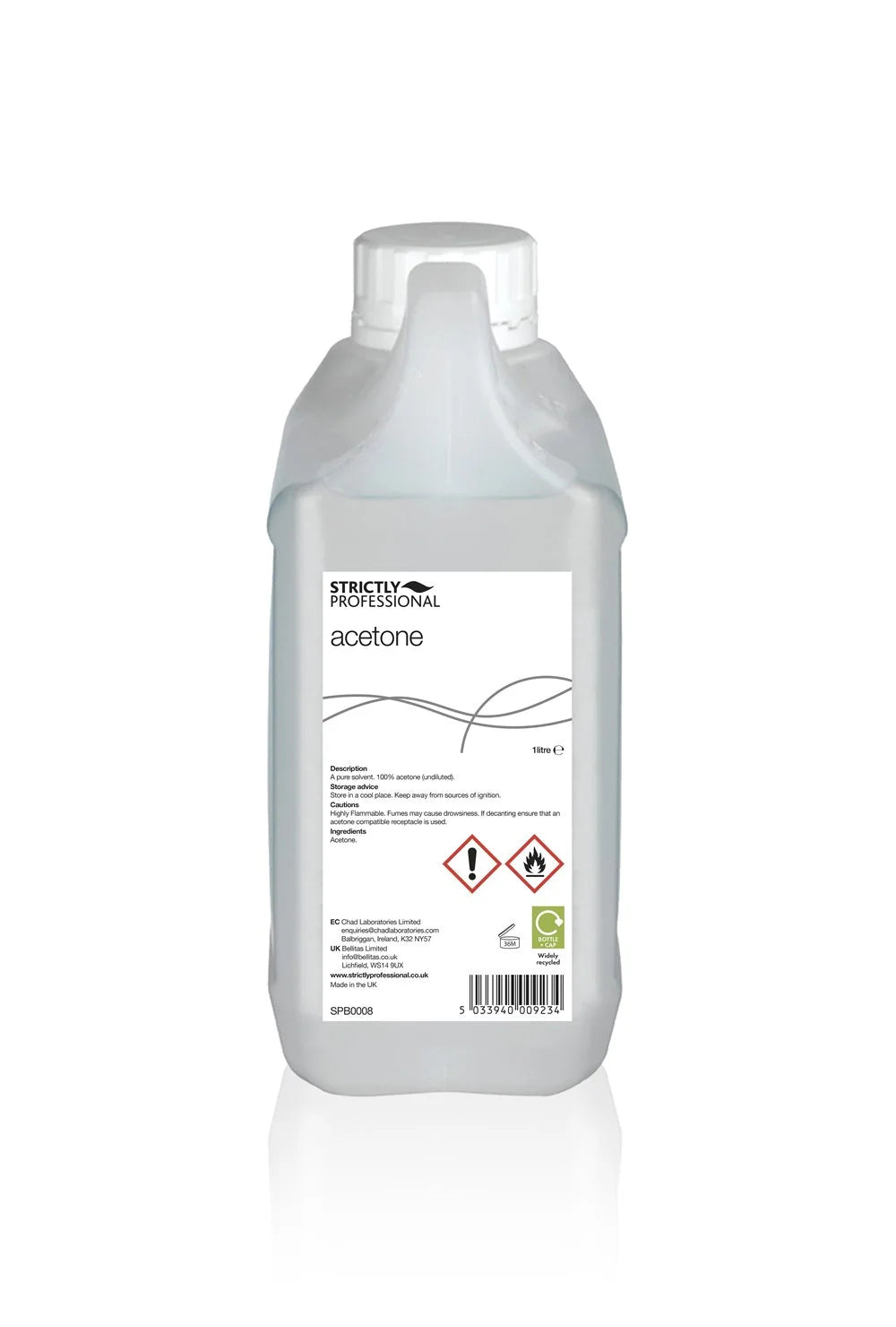 STRICTLY PROFESSIONAL Acetone