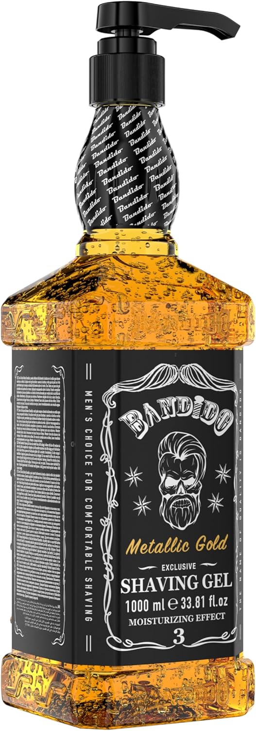 Bandido Shaving Gel Metallic Gold 1000ml
