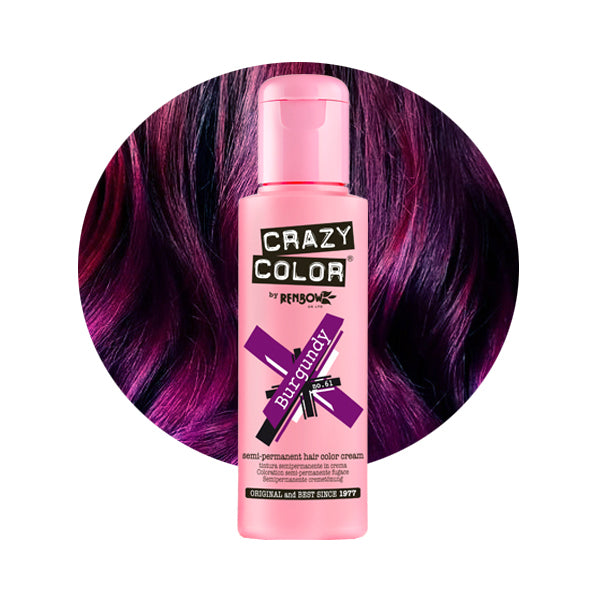 Crazy Color Semi-Permanent Hair Color Cream (100ml)