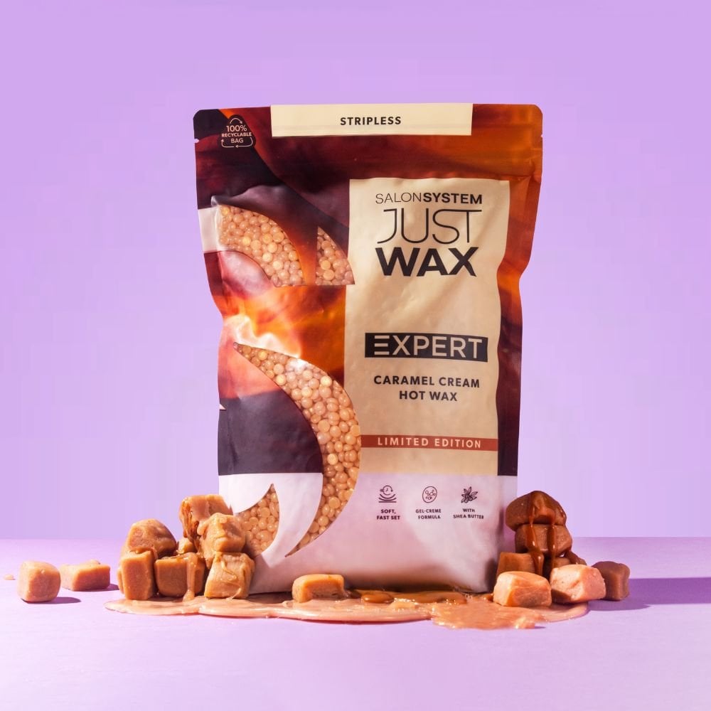 Just Wax Expert Caramel Cream Hot Wax 700g