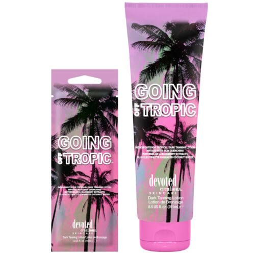 Devoted Creations Going Off Tropic Indoor/Outdoor Tropical Dark Tanning Lotion