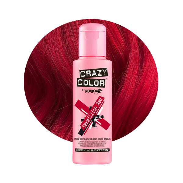 Crazy Color Sachet Crazy Color Semi-Permanent Hair Color Cream (100ml) – Ultimate Hair and ...