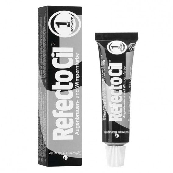 RefectoCil Lash & Brow Tint - Pure Black (15ml) - Ultimate Hair and Beauty