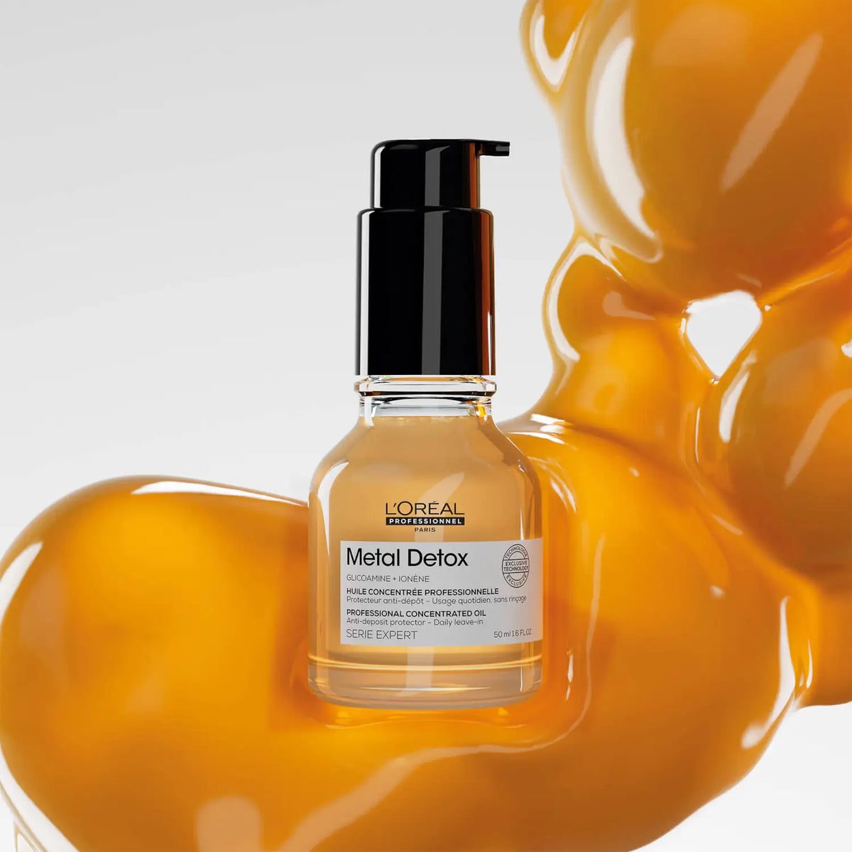 L'Oréal Professionnel Metal Detox Anti-deposit Protector Concentrated Hair Oil 50ml - view 2