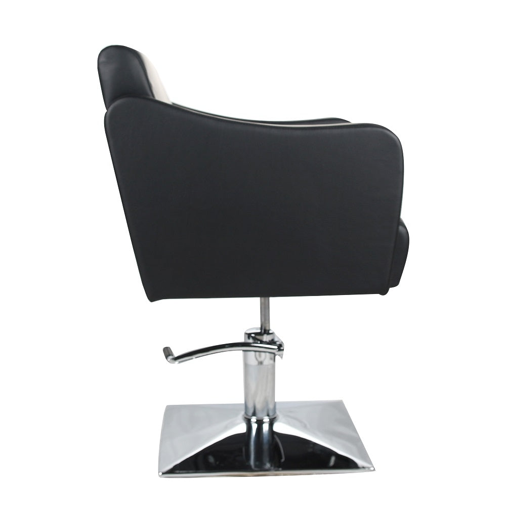 SALON FIT MANHATTAN STYLING CHAIR - BLACK