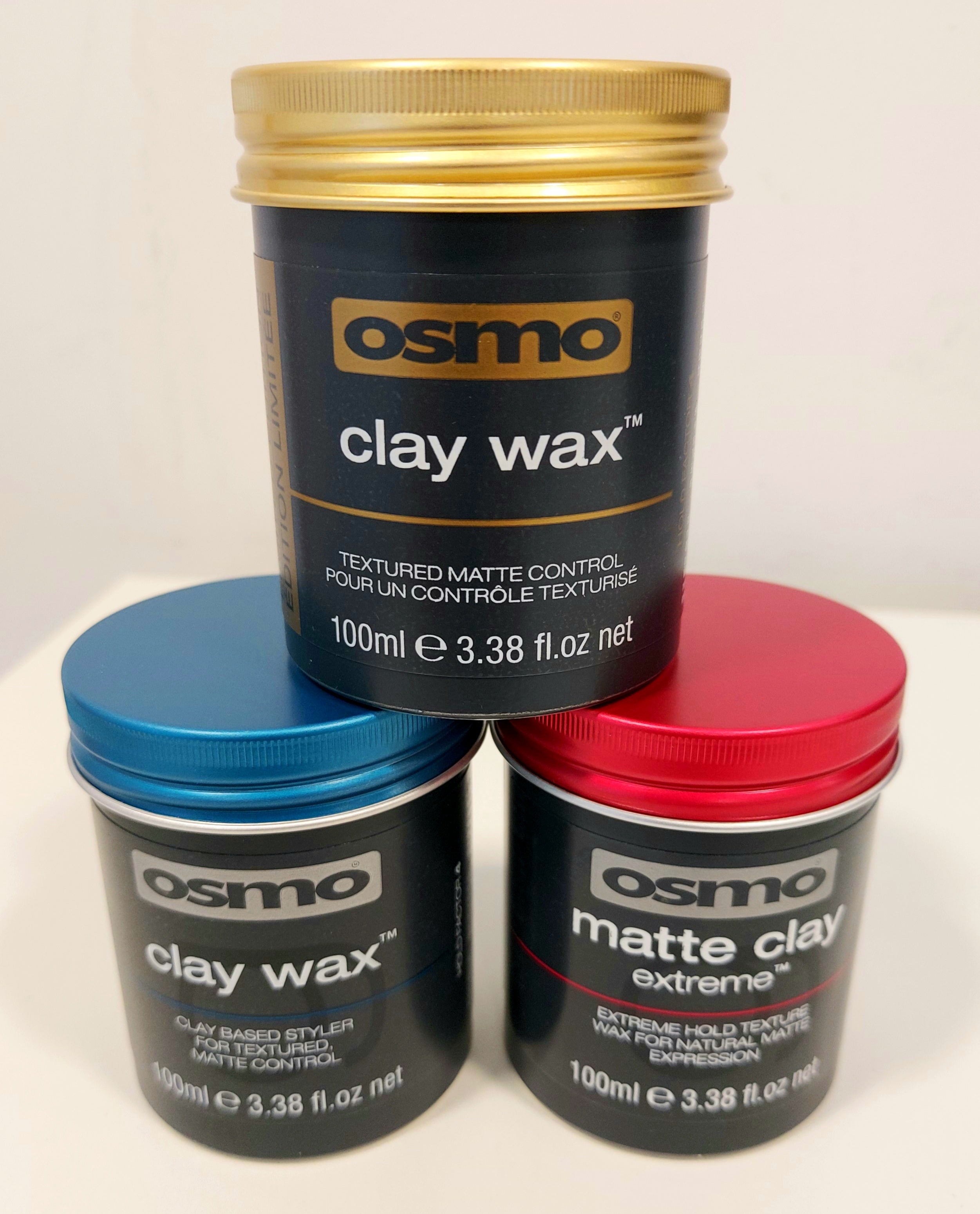 Osmo Clay Wax (100ml) - Ultimate Hair and Beauty
