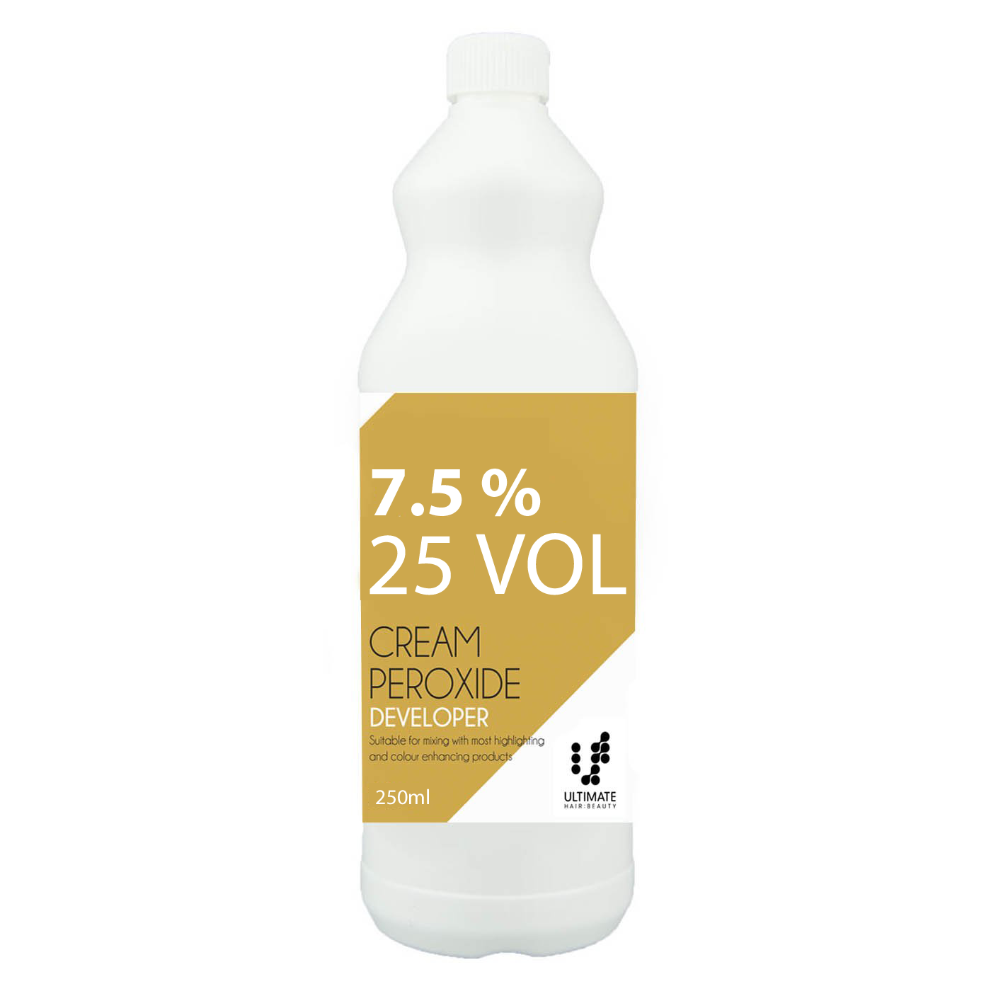 Ultimate 25 Vol 7.5% Cream Peroxide 250ml - Ultimate Hair and Beauty