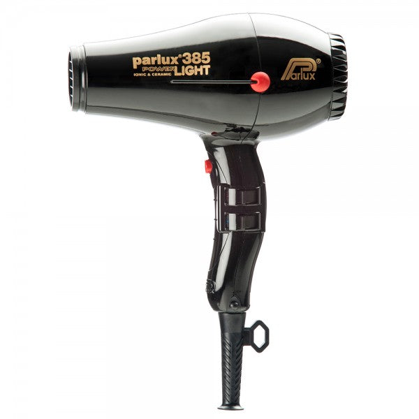 Parlux 385 Powerlight Hairdryer - Black - Ultimate Hair and Beauty