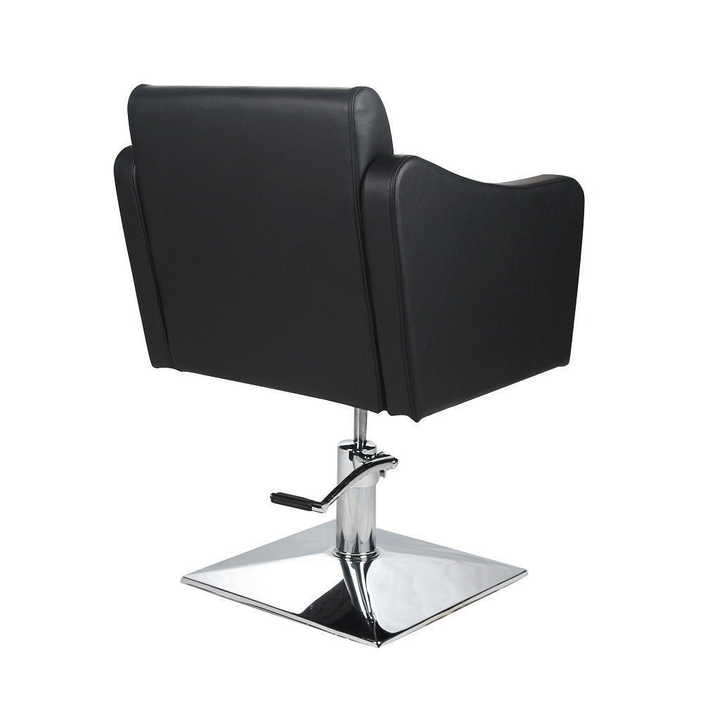 SALON FIT MANHATTAN STYLING CHAIR - BLACK