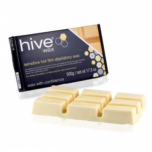 Sensitive Hot Film Wax 500G Hive - Ultimate Hair and Beauty