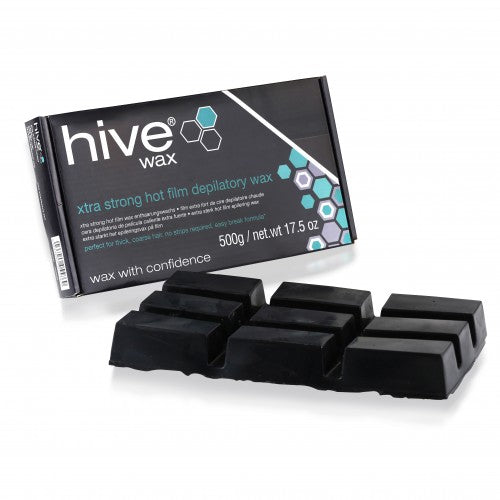 Xtra Strong Hot Film Wax 500G Hive - Ultimate Hair and Beauty