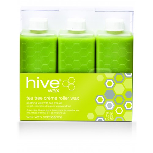 Tea Tree Crème Wax 6 x 80G Hive - Ultimate Hair and Beauty