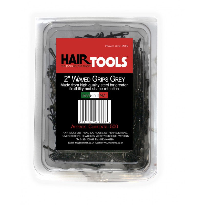 Hairtools 2" Waved Kirby Grips 500pk - Ultimate Hair and Beauty