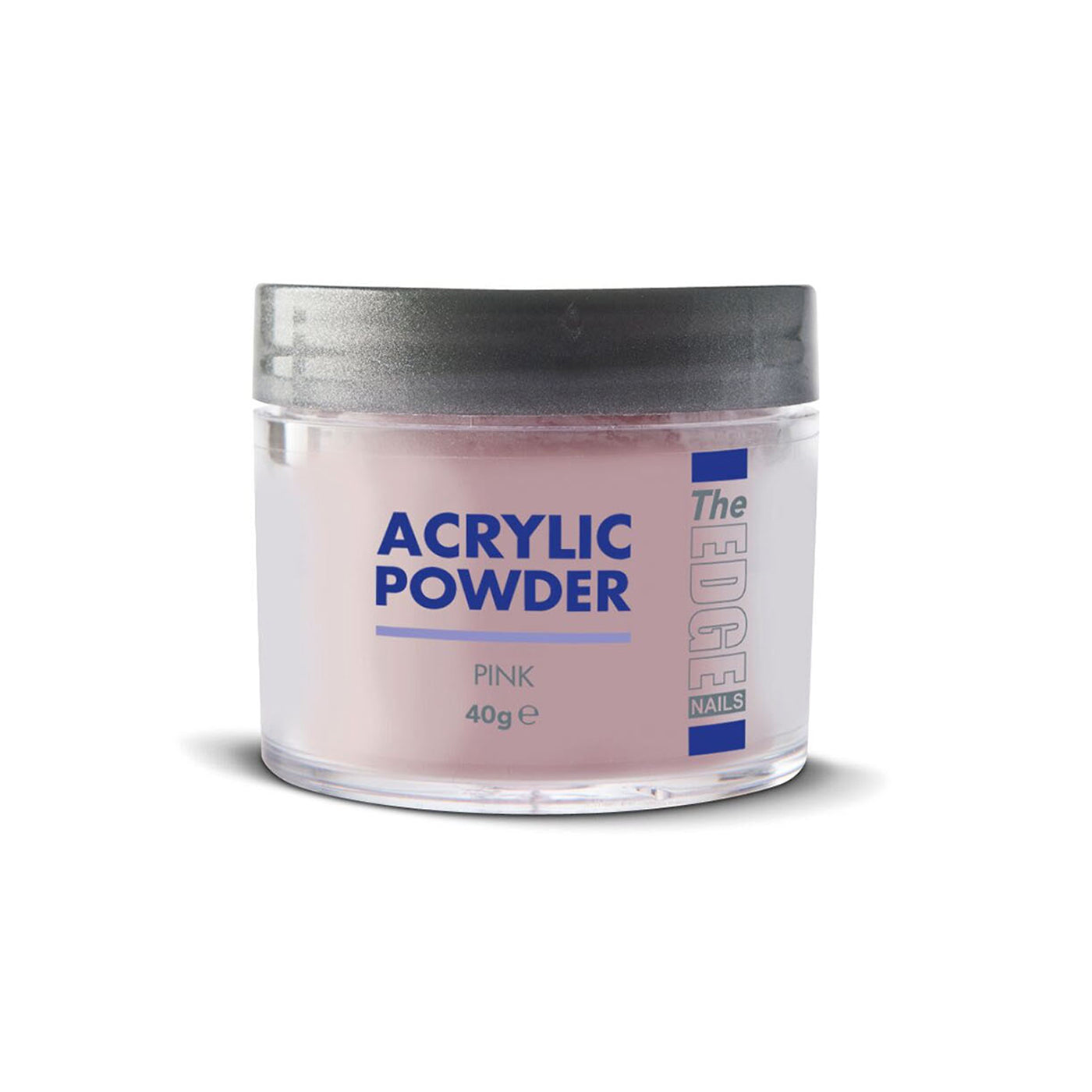 Edge Nails Acrylic Powder - Pink (40g) - Ultimate Hair and Beauty
