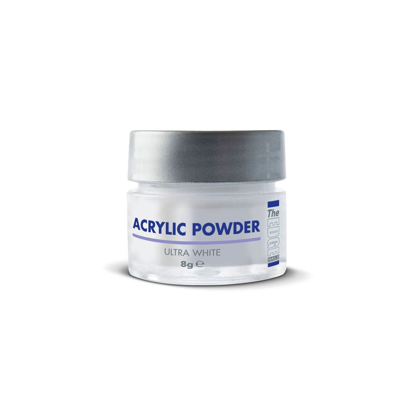 Edge Nails Acrylic Powder - Ultra White (8g) - Ultimate Hair and Beauty