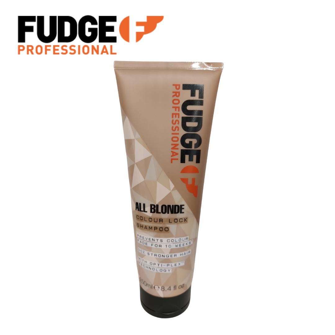 Colour All Lock Blonde Shampoo Beauty FUDGE and Ultimate Hair Professional –
