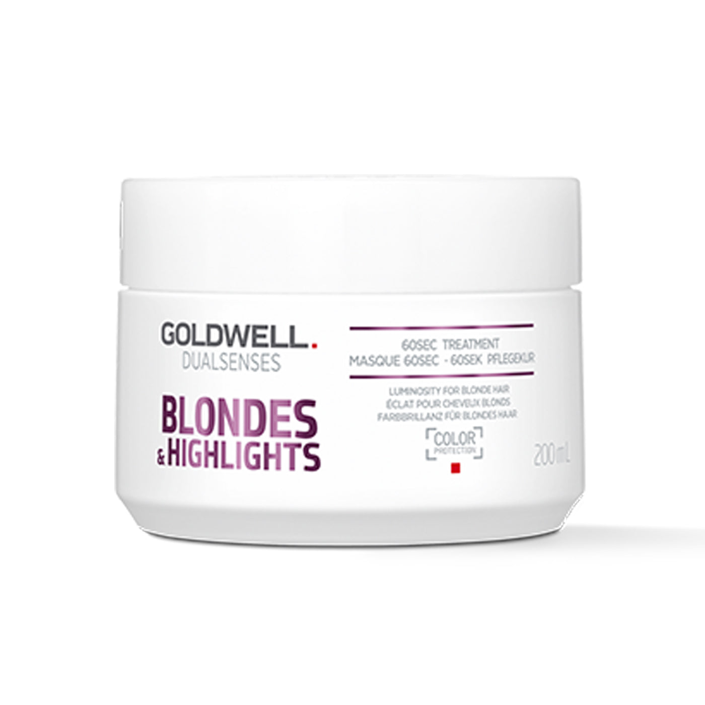 Goldwell DualSenses Color Blondes & Highlights 60 second Treatment (200ml) - Ultimate Hair and Beauty