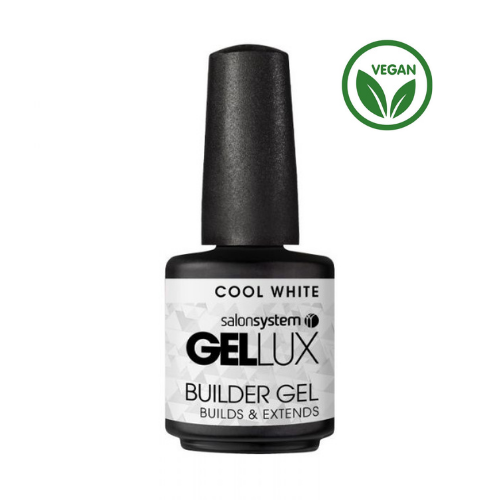 Gellux Builder Gel Cool White (15ml) - Ultimate Hair and Beauty