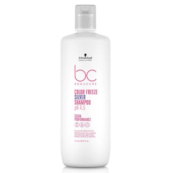 Schwarzkopf BC pH 4.5 Color Freeze Silver Shampoo