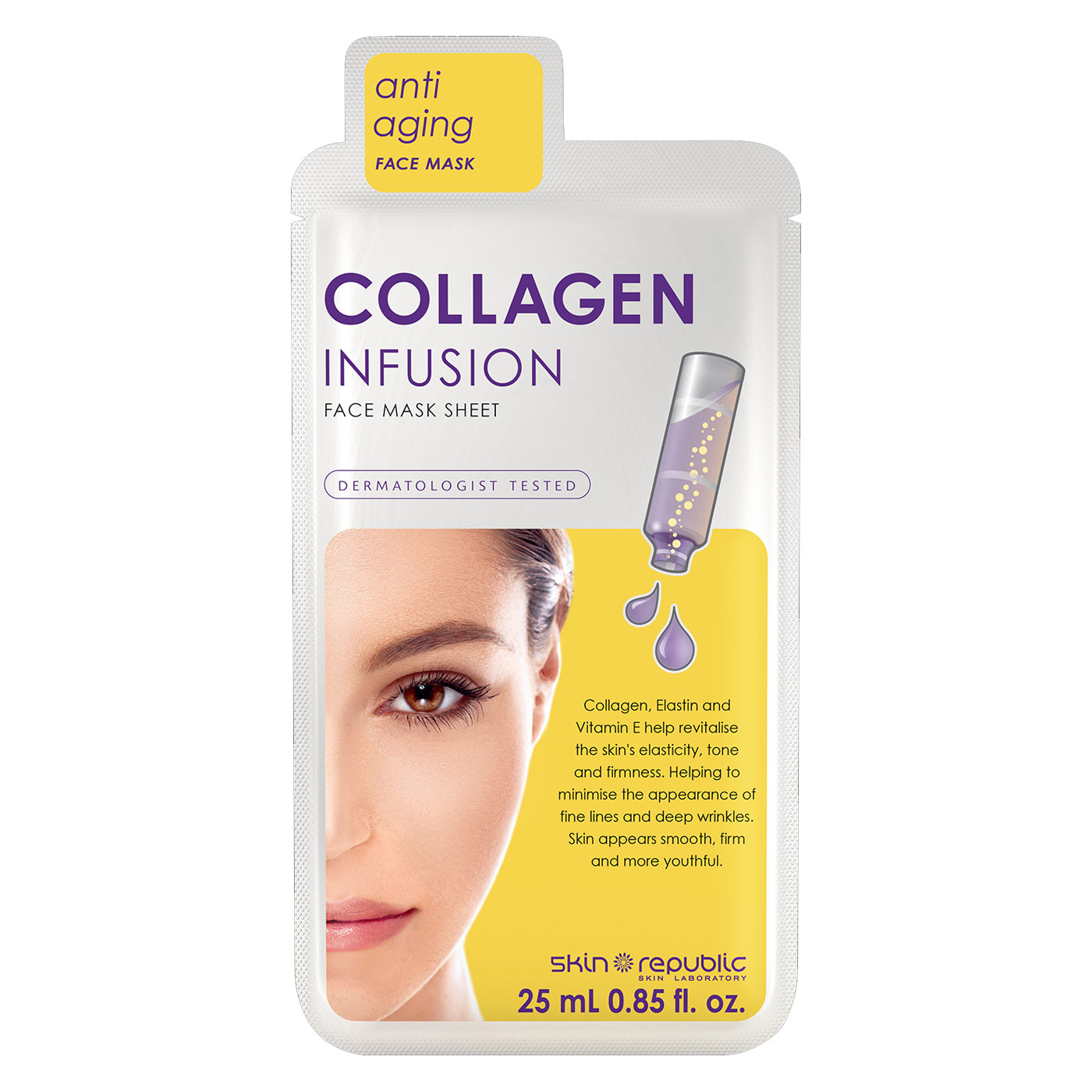 Skin Republic Collagen Infusion Face Mask - Ultimate Hair and Beauty