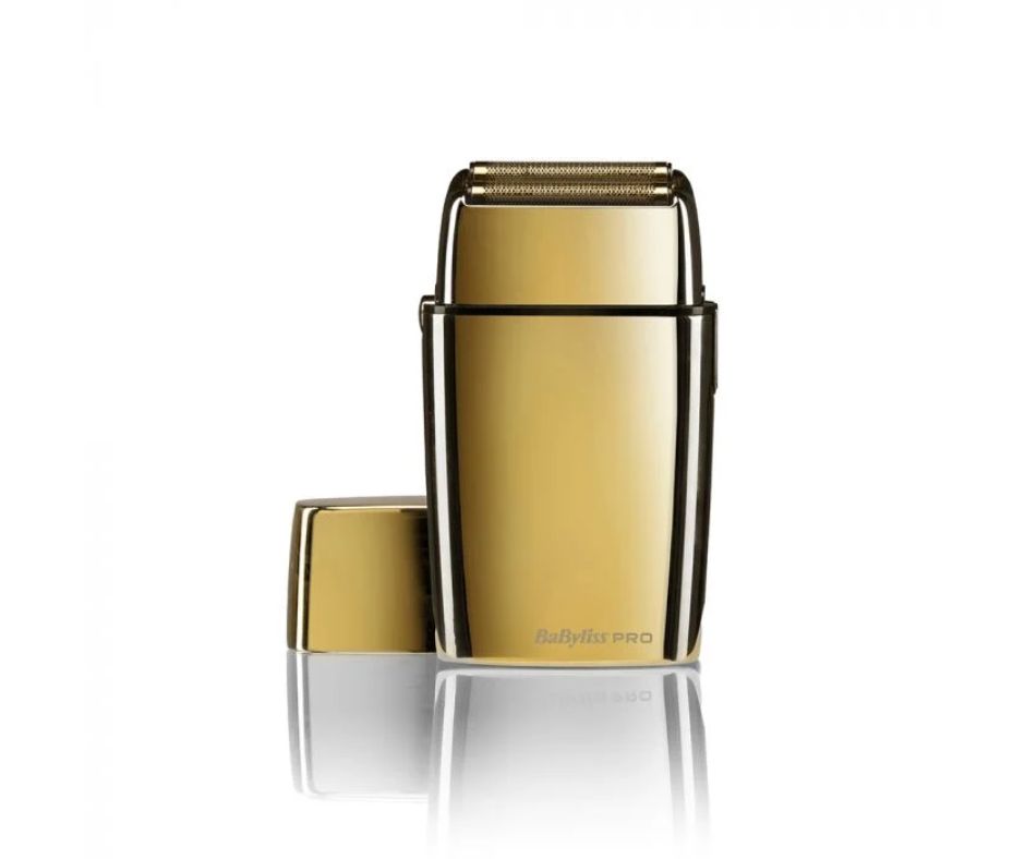 BaByliss Pro Titanium Dual Foil Cordless Shaver Gold